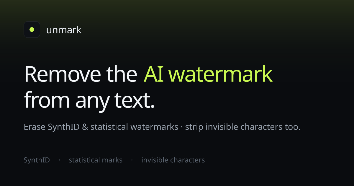 is unmark.dev legit